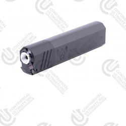 OSP Range up Suppressor 7inch (14MM+) For AEG Rifles & GBB Pistols BK[Range Up Function optional]