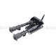 Swinging Bipod w/20mm QD turnable attachment 6”