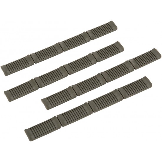 M-Lok Rail Cover  Set (Plastic) - Olive Drab