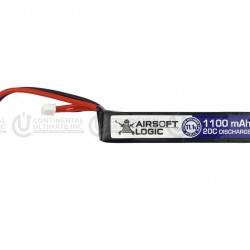 Airsoft Logic 11.1V Li-po Battery 1100maH (Stick)
