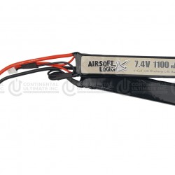 Airsoft Logic 7.4V Li-po Battery 1100maH (Nunchuck) DEAN CONNECTOR