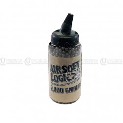 Airsoft Logic 0.20G BB (2000CT Bottle) BK