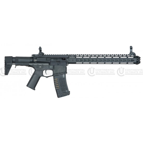 M4 AM-016 13.5" M4 Airsoft AEG with Octa²rms 13.5" Keymod Handguard – BK