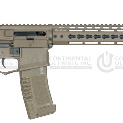 M4 AM-016 13.5" M4 Airsoft AEG with Octa²rms 13.5" Keymod Handguard – DE