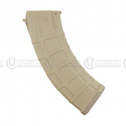 DD AK DMAG VARIABLE-CAP SILENT  MAGAZINE TAN