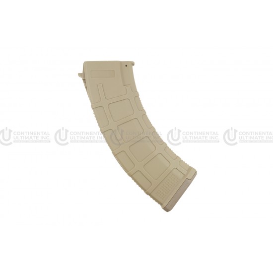 DD AK DMAG VARIABLE-CAP SILENT  MAGAZINE TAN