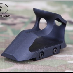 BD Short Angled Grip For: RAIL/BK