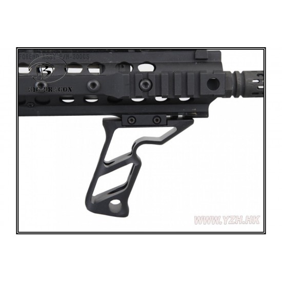 BD Long Angled Grip For: RAIL/DE