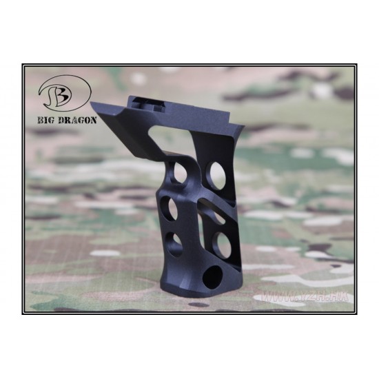 BD Long Angled Grip For: RAIL/DE