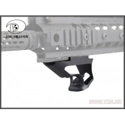 BD Short Angled Grip For: RAIL/BK