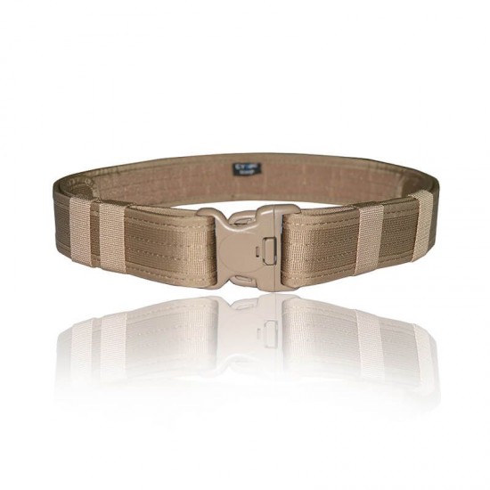 2” Double Layer Tactical Duty Belt Tan L – 44”