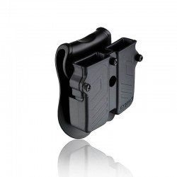 Universal Double Magazine Pouch with Paddle (fits 9mm, .40 .45)