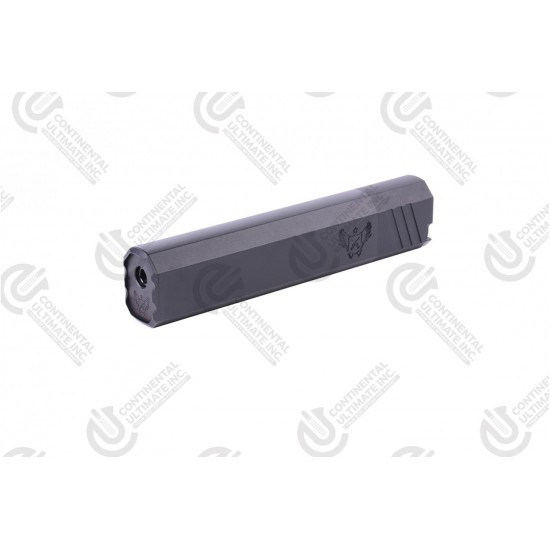 OSP Range up Suppressor 6inch (14MM+) For AEG Rifles & GBB Pistols BK[Range Up Function optional]