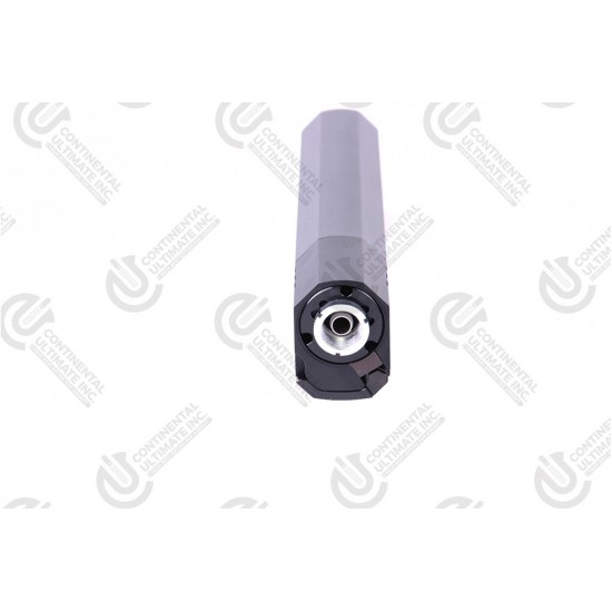 OSP Range up Suppressor 6inch (14MM+) For AEG Rifles & GBB Pistols BK[Range Up Function optional]