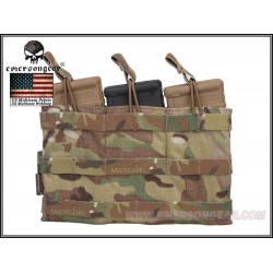 Emerson Gear 5.56mm M4 Triple Open-Top Magazine Pouch/MC500D