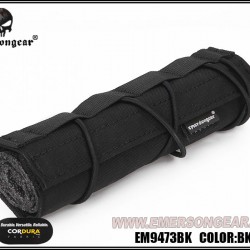 EmersonGear 18cm Airsoft Suppressor Cover-BK500D