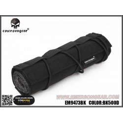 EmersonGear 18cm Airsoft Suppressor Cover-BK500D