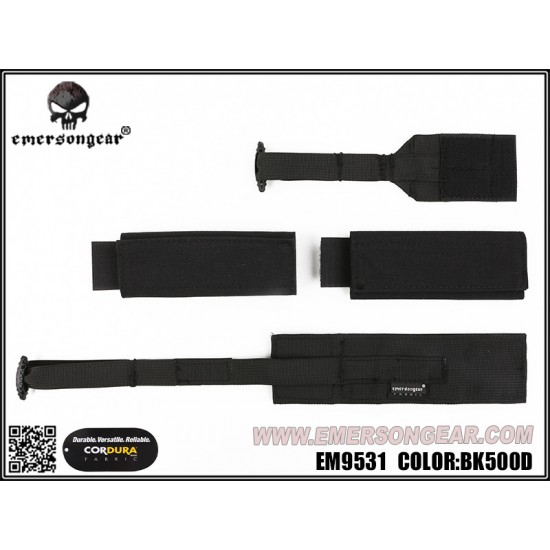 Emerson Gear Vest Quick Release Set For: SNAKE TOOTH/BK