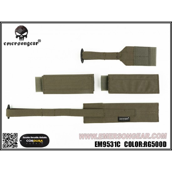 Emerson Gear Vest Quick Release Set For: SNAKE TOOTH/RG