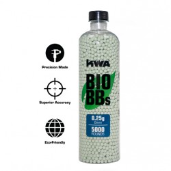 NEW KWA BOTTLE 5K ROUNDS BIO BBS - 0.25g