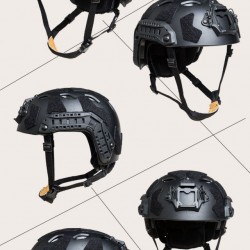 KROUSIS SF TACTICAL STYLE HELMET BK (L/XL)