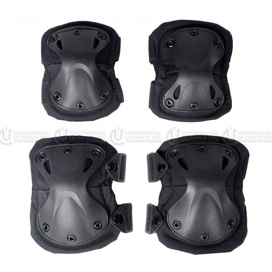 Tactical Knee & Elbow Pad Set BK