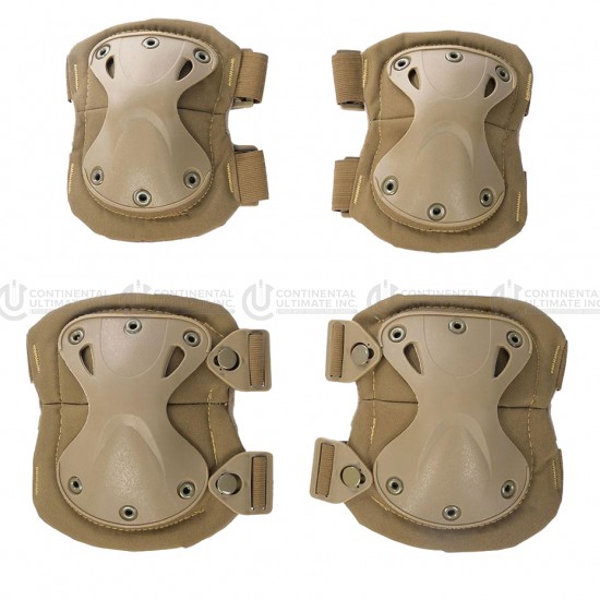 Tactical Knee & Elbow Pad Set DE