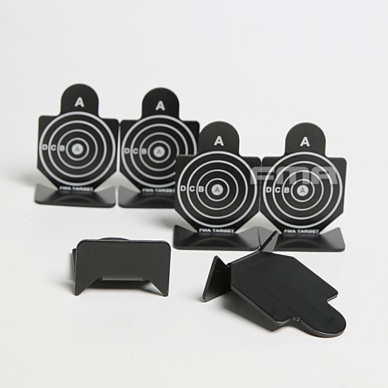 METAL AIRSOFT TARGET TYPE 1 (GROUP OF SIX)