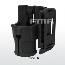 V85 POLYMER FLASHLIGHT HOLSTER BK