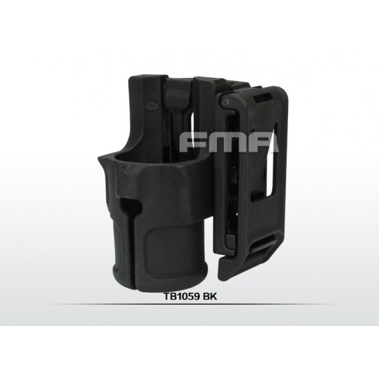 V85 POLYMER FLASHLIGHT HOLSTER BK