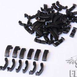 TACTICAL INDEXCLIPS FOR RAIL 60PCS SET (BK)