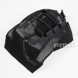 KROUSIS BALLISTIC STYLE HELMET COVER BK L