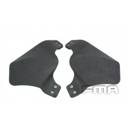 KROUSIS HELMET SIDE COVER BK