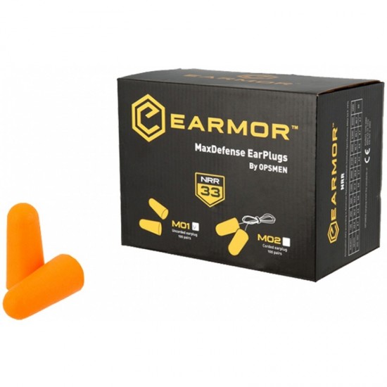 Earmor MaxDefense Ear Plugs NRR36