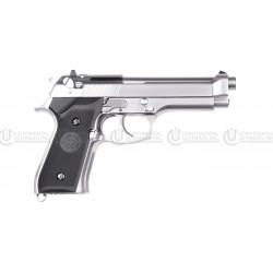 M92 CHROME VERSION 2 W/EXTENDED BARREL & SILENCER